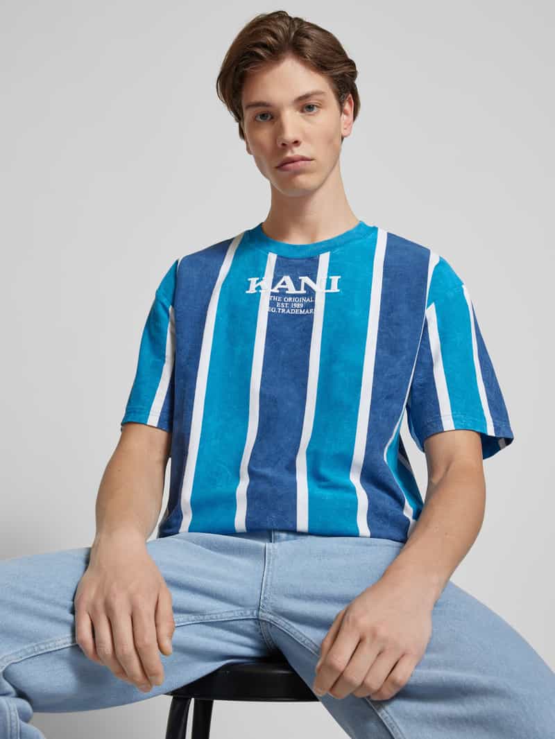 Karl Kani T-shirt met labelstitching
