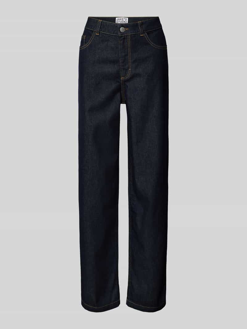 JAKE*S STUDIO WOMAN Regular fit jeans van puur katoen