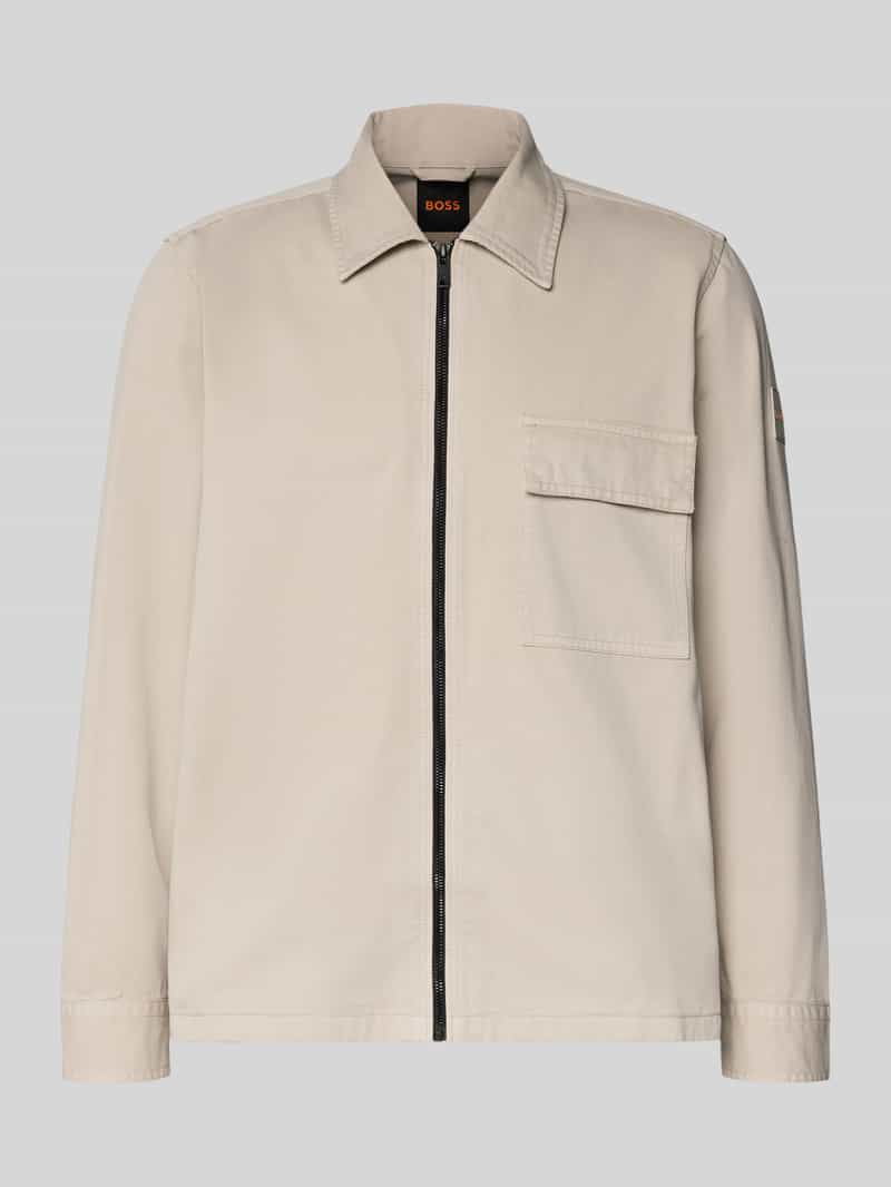Regular fit overhemdjack van puur katoen Model 'M_LORUM'