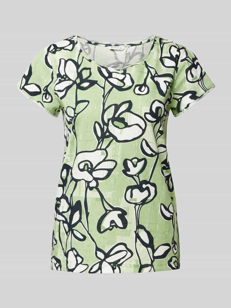 Tom Tailor Regular fit T-shirt van puur katoen