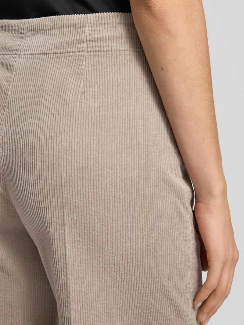 drykorn Wide fit stoffen broek in ribcordlook model 'Before'