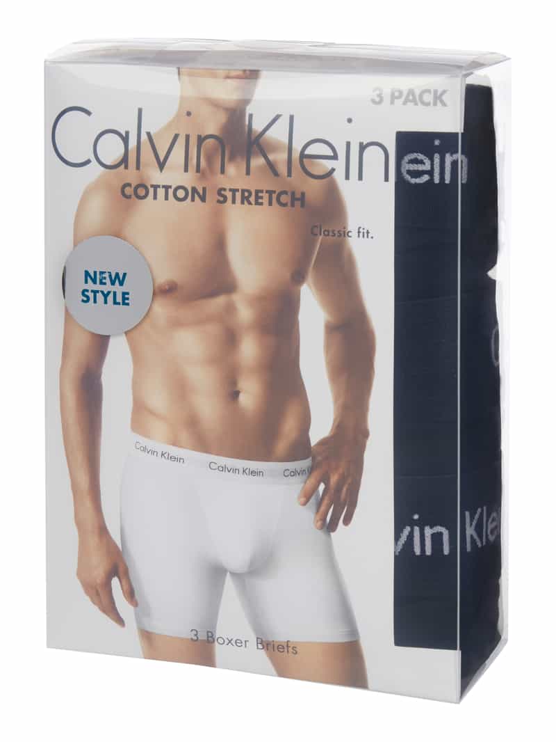 Calvin Klein Underwear Classic fit retro-broek set van 3 stuks lange pijpen
