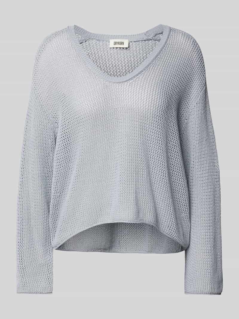 drykorn Gebreide pullover met extra brede schouders model 'MAIJA'