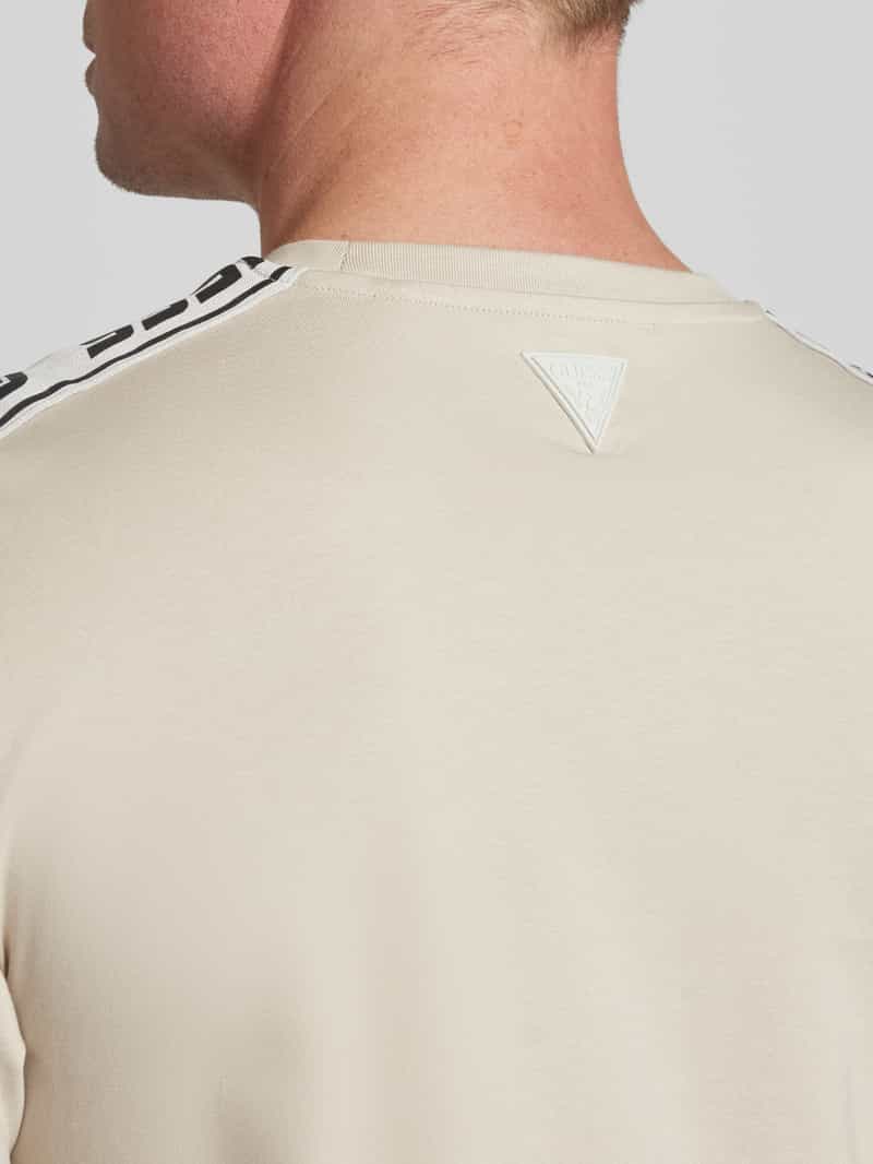 GUESS Activewear T-shirt met labeldetail