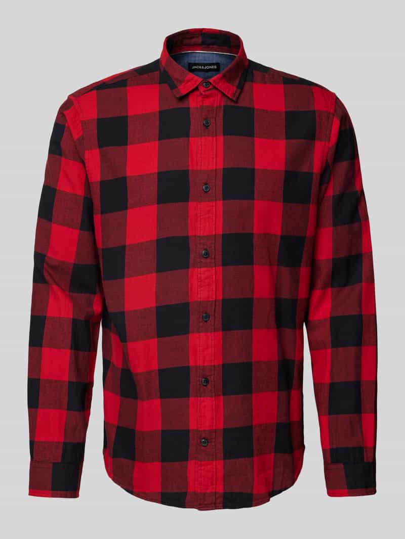 Regular fit vrijetijdsoverhemd van twill, model 'Gingham'