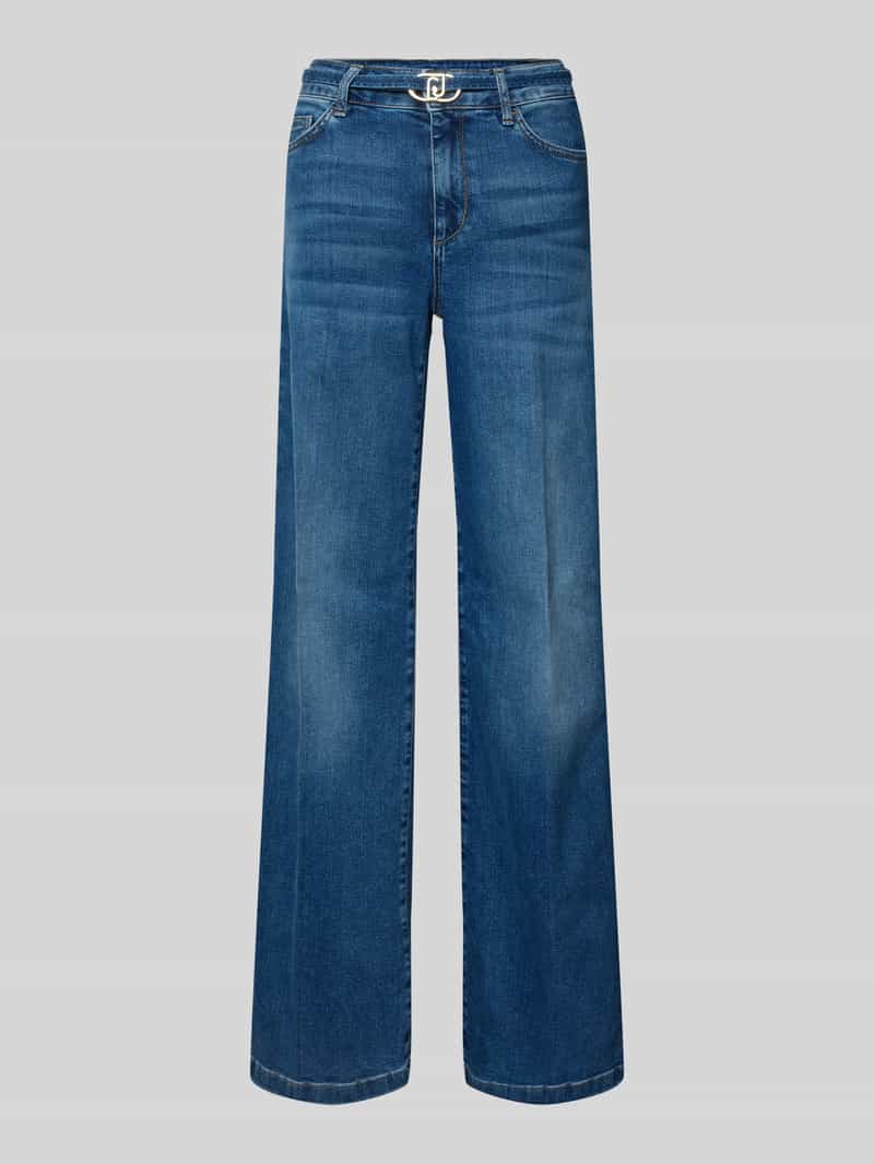 Liu Jo White Flared jeans in 5-pocketmodel