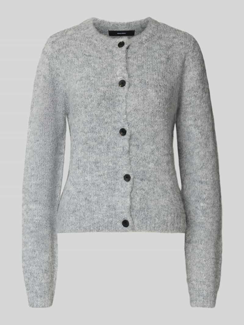 Vero Moda Regular fit gebreid jack met wol modell 'NOVAH'