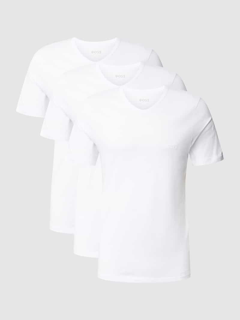 BOSS Shirt met V-hals T-shirt VN 3P Co (set)