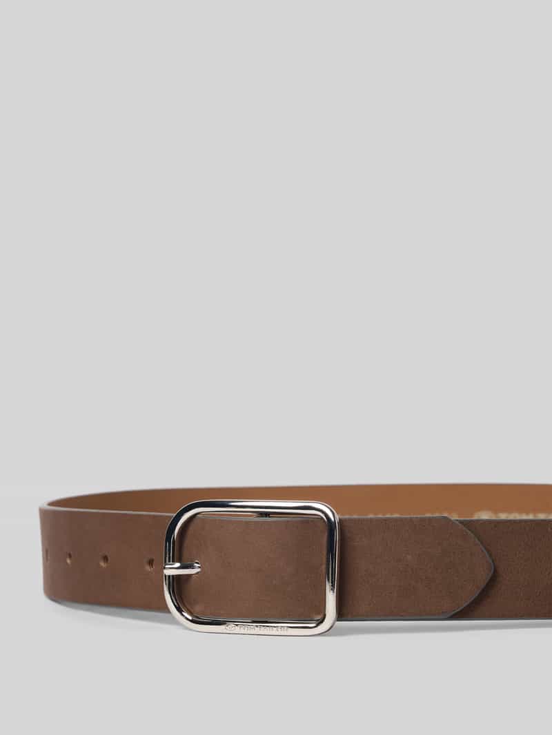 Tom Tailor Riem van glad leer