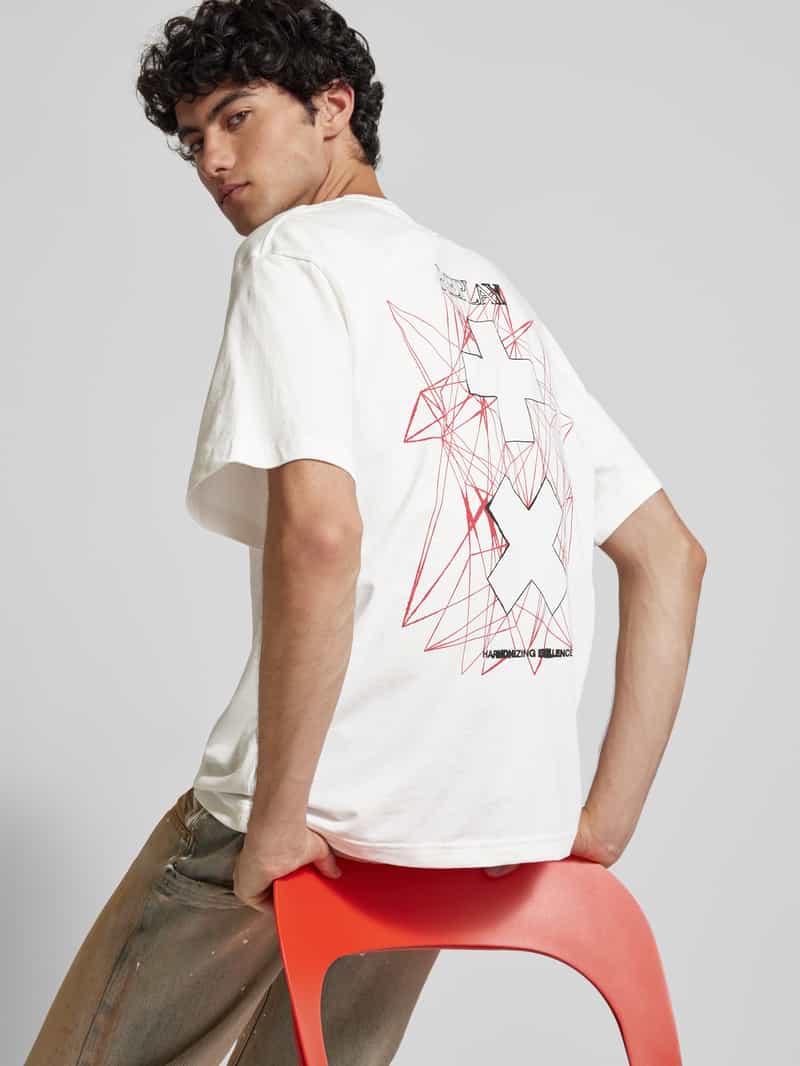 Replay T-shirt met labelprint model 'Martin Garrix'