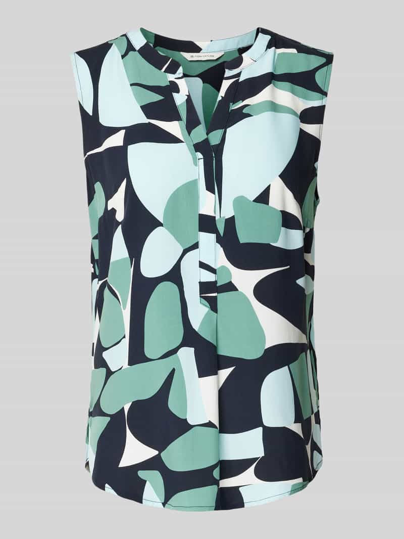 Tom Tailor Regular fit blousetop van pure viscose