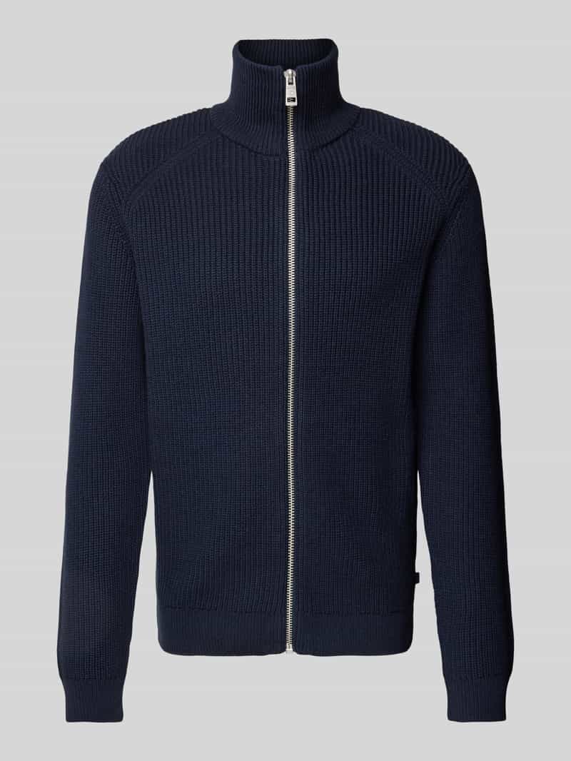 Tom Tailor Regular fit gebreid jack met katoen