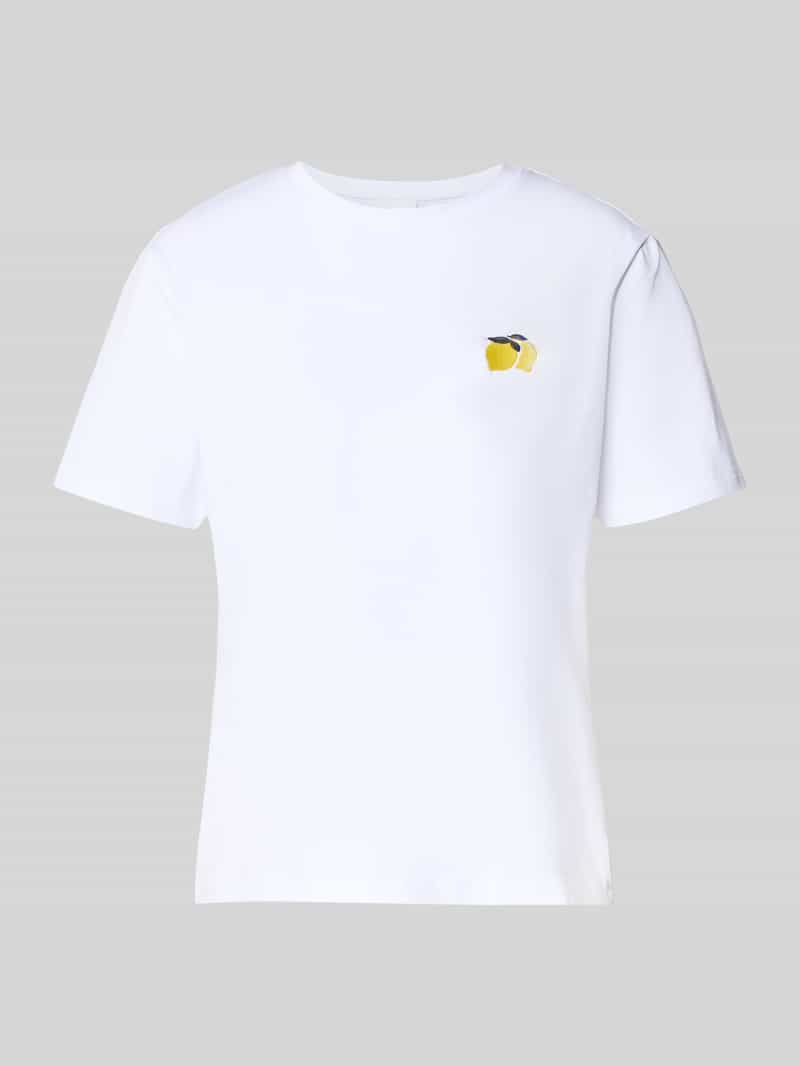 Vila T-shirt met motiefprint model 'NORA'