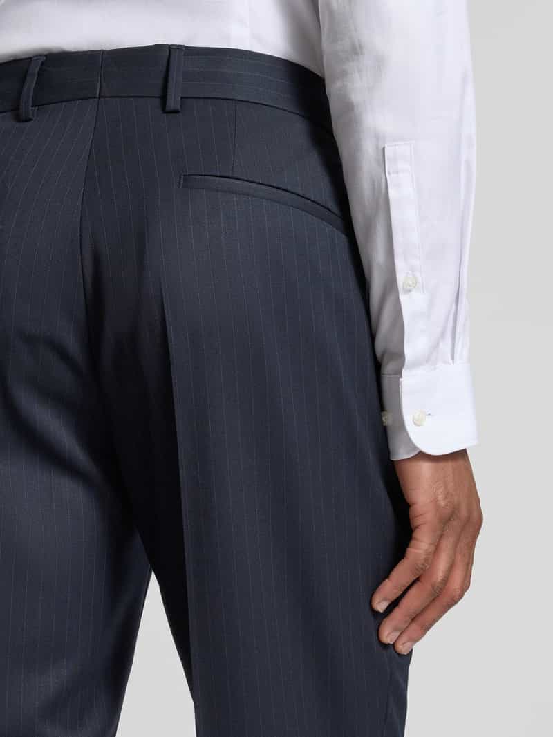 Boss Regular fit pantalon van zuivere scheerwol model 'Lennon'