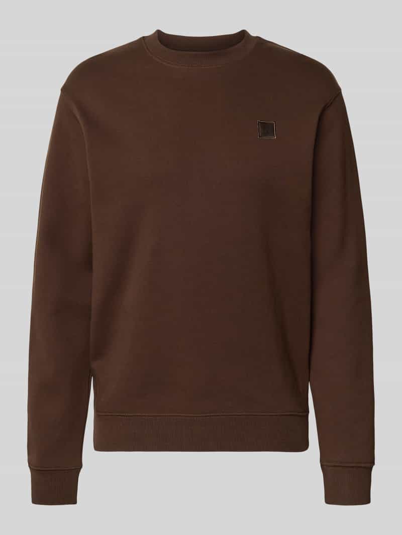 Scotch & Soda Sweatshirt met labeldetail