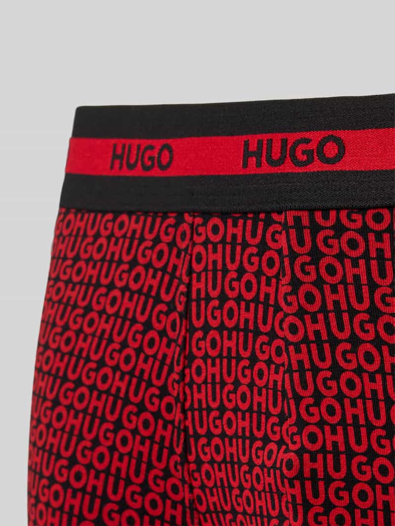 HUGO Regular fit boxershort van katoenmix in een set van 3 stuks