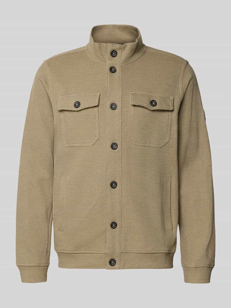 Regular fit jack van katoenmix model 'SELANIK'