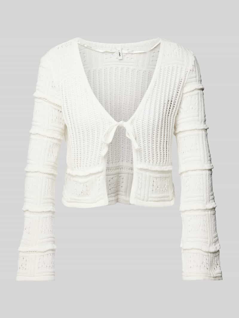 Only Regular fit cardigan met striksluiting model 'NATALIE'