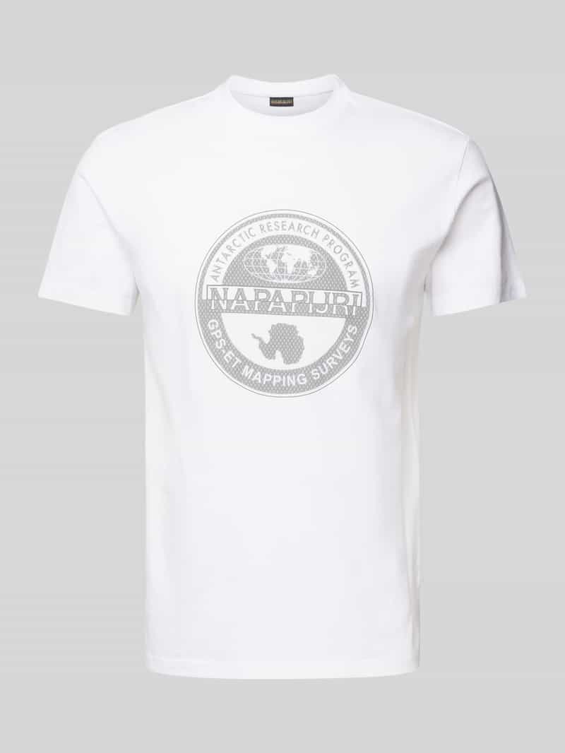 Napapijri T-shirt met ronde hals model 'BOLLO'