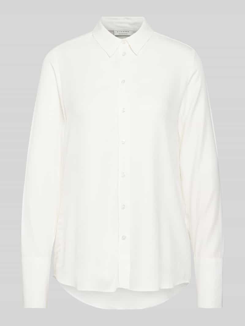 Eterna Overhemdblouse met platte kraag