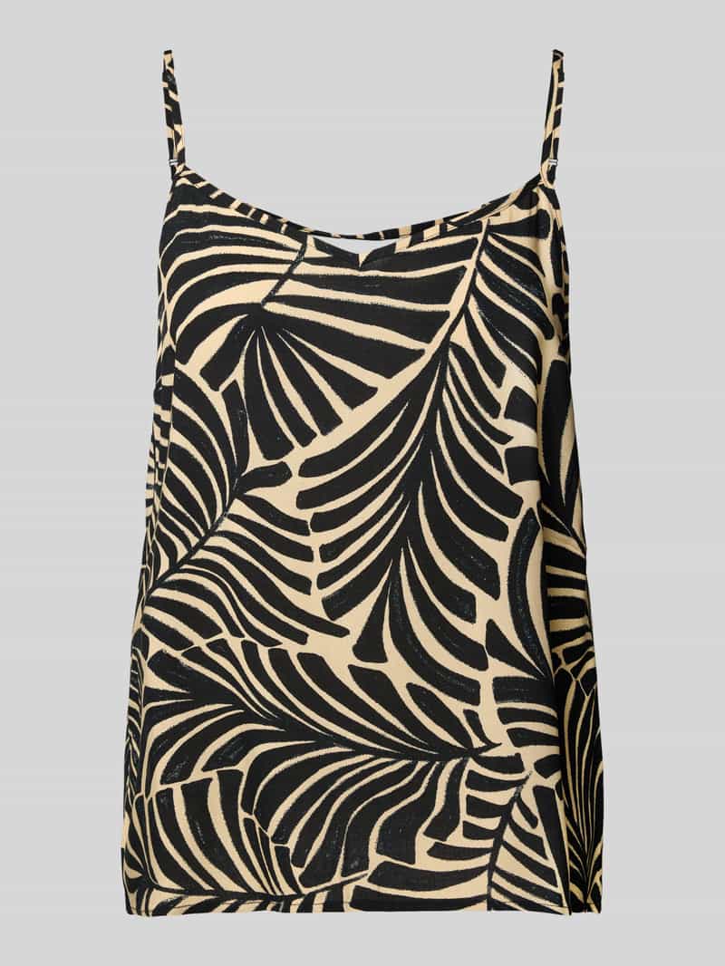 Only Regular fit top met bandjes en all-over motief model 'NOVA LIFE'