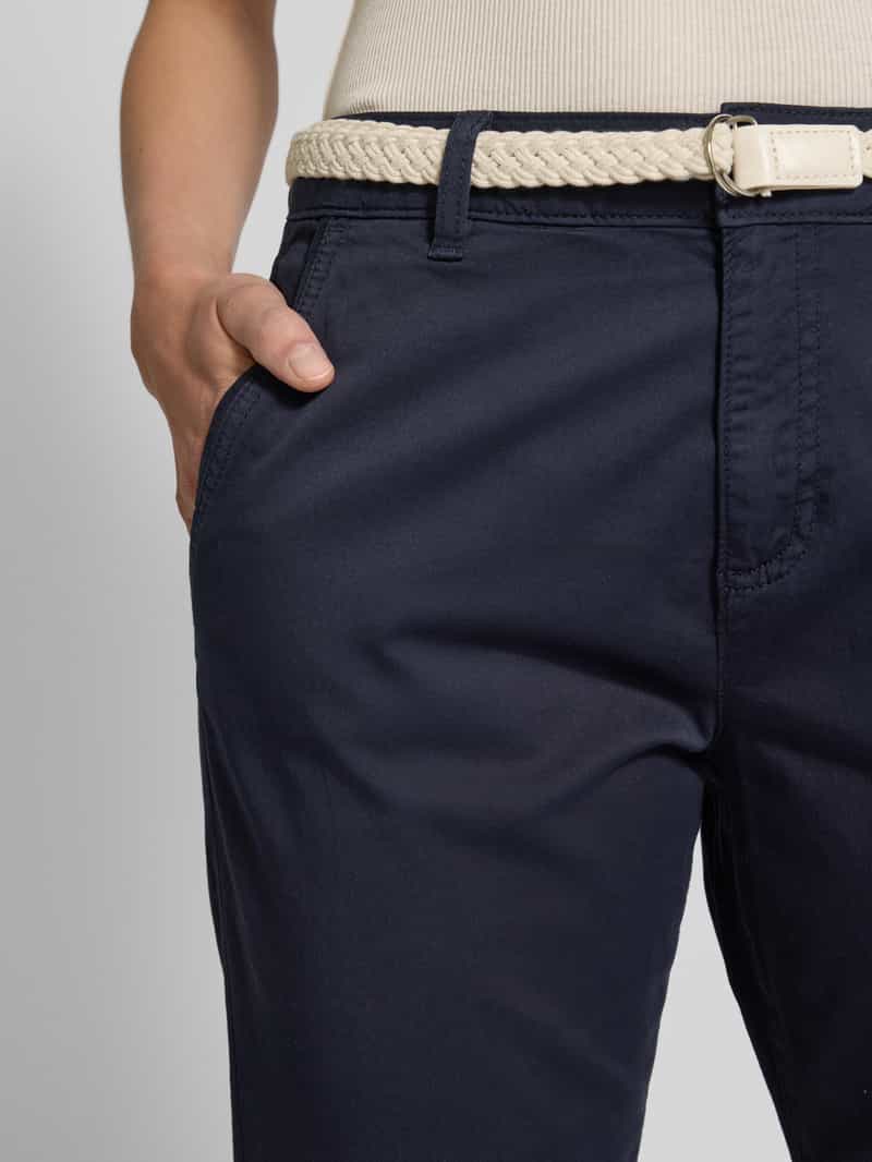 s.Oliver RED LABEL Regular fit chino van katoenmix