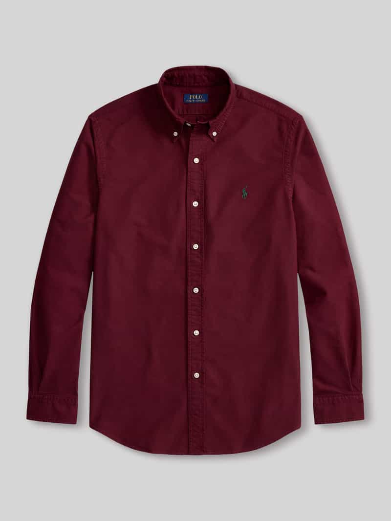 Polo Ralph Lauren Custom fit vrijetijdsoverhemd van puur katoen