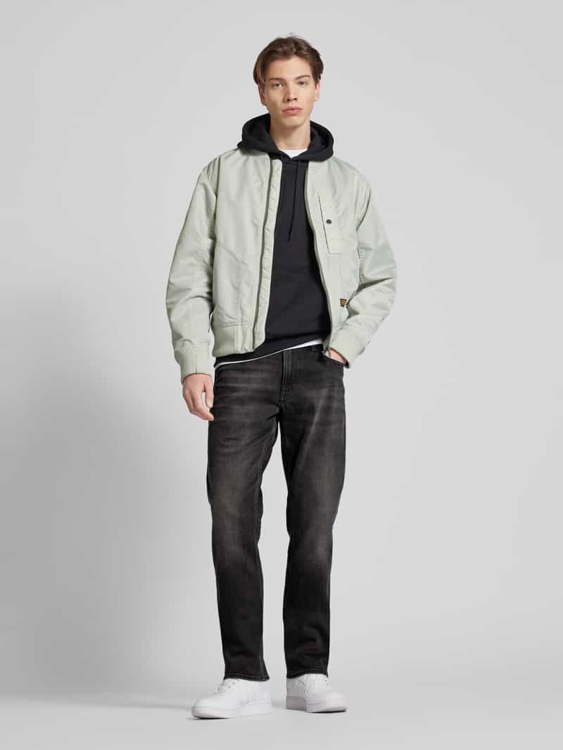 G-Star Mosa straight leg jeans black denim, foto 6