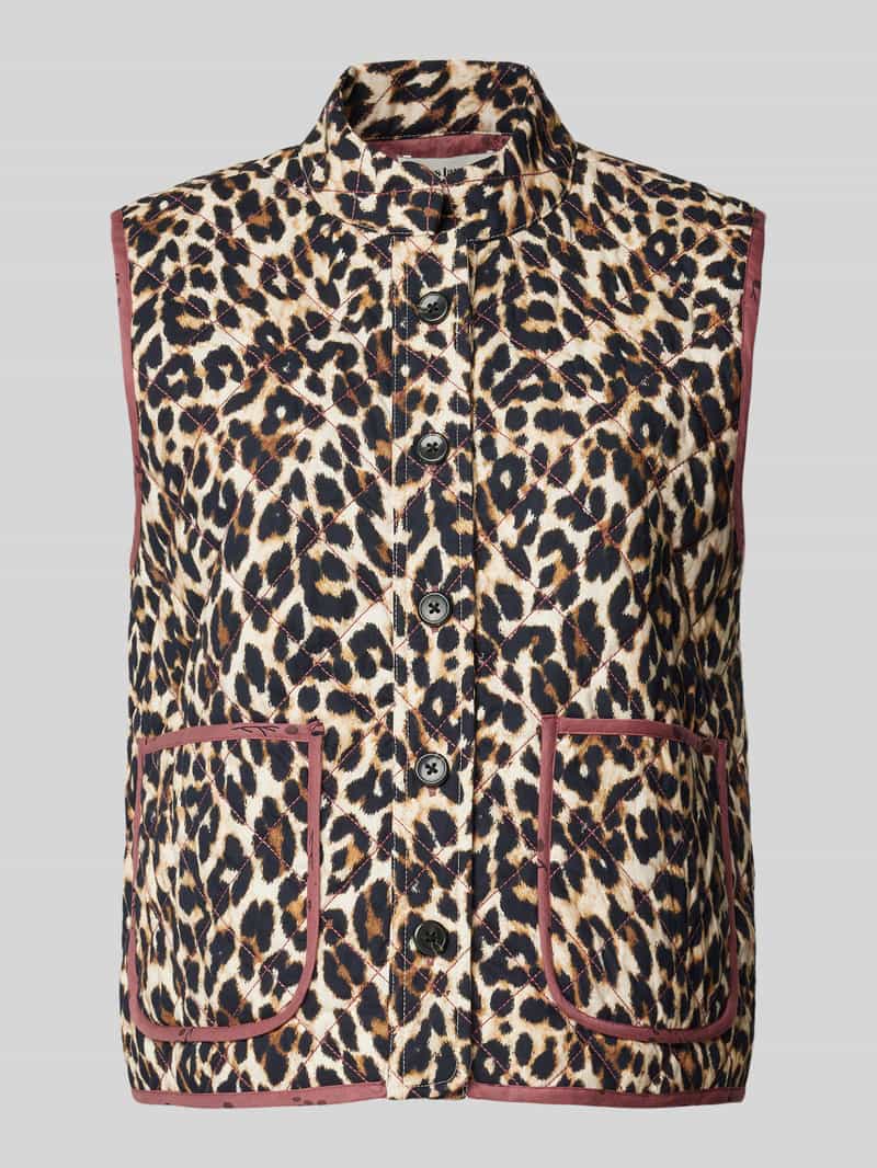 LOLLYS LAUNDRY Gilet met contrastpaspels model 'Cairo'