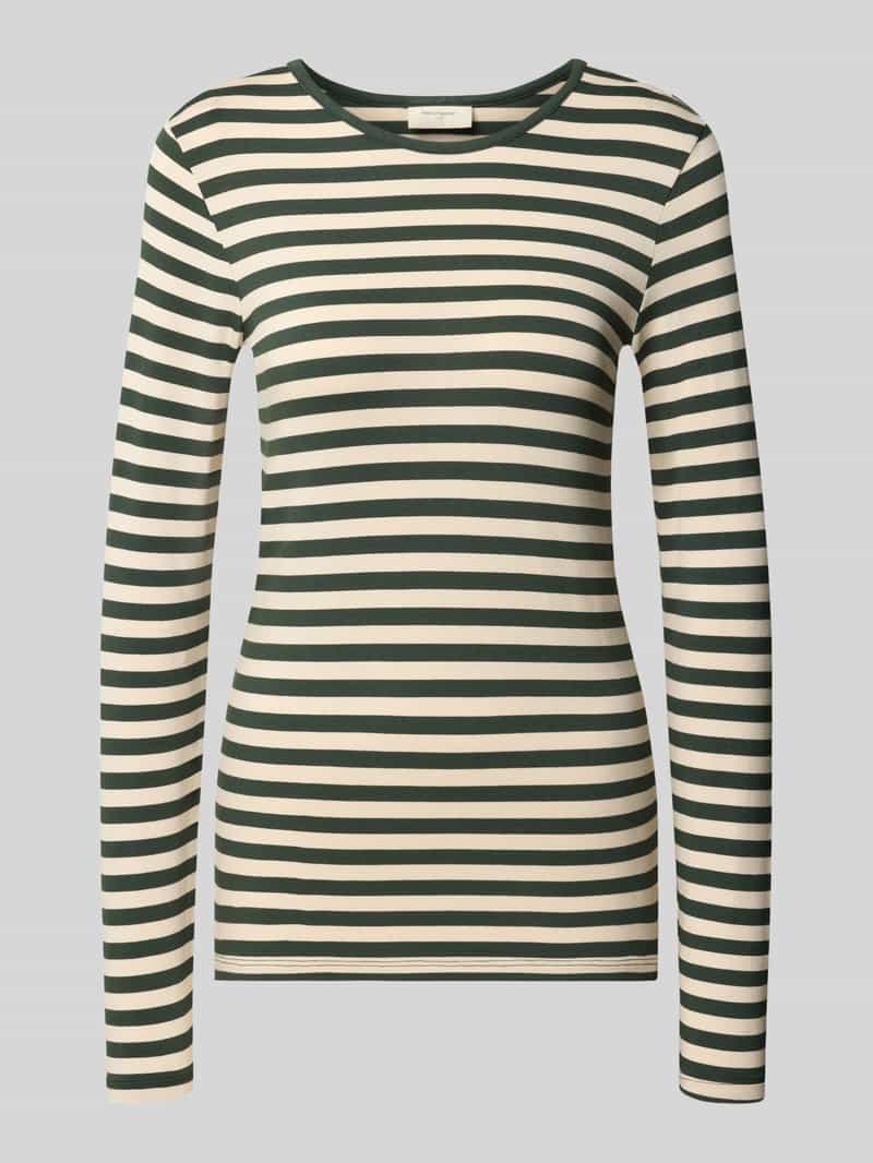 FREE QUENT skinny fit shirt met lange mouwen van viscosemix model 'Liana'