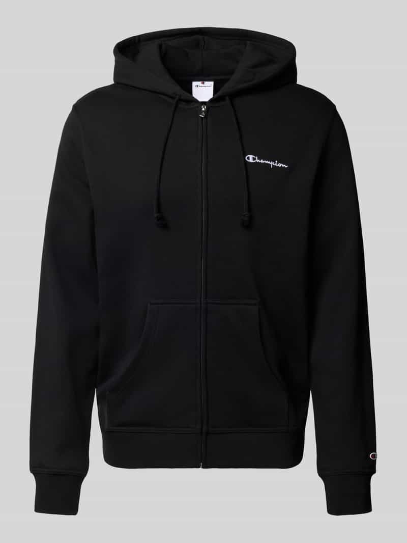 Champion Sweatjack met labelstitching