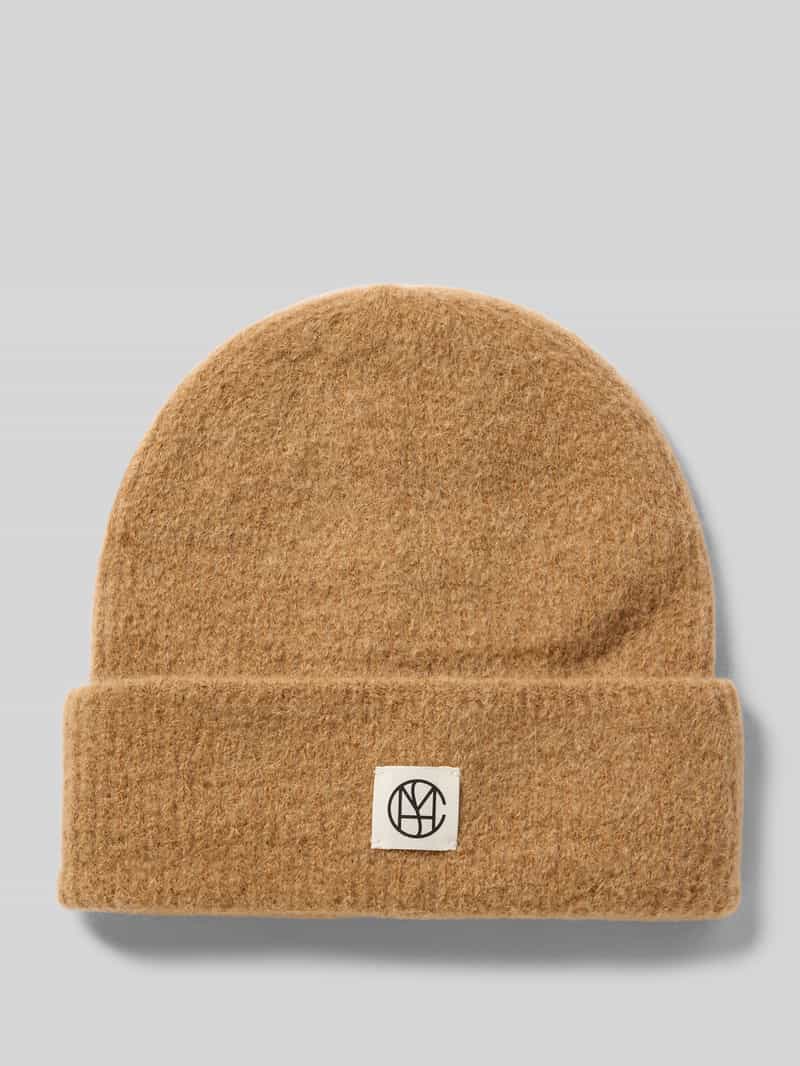MSCH Copenhagen Beanie met alpaca en labelpatch