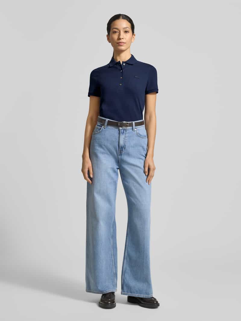 Lacoste Regular fit Poloshirt van Katoenmix marine, foto 6