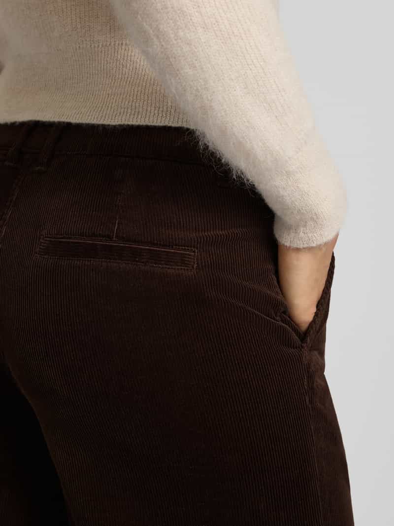FREE QUENT Corduroy broek met wijde pijpen model 'Cordy'
