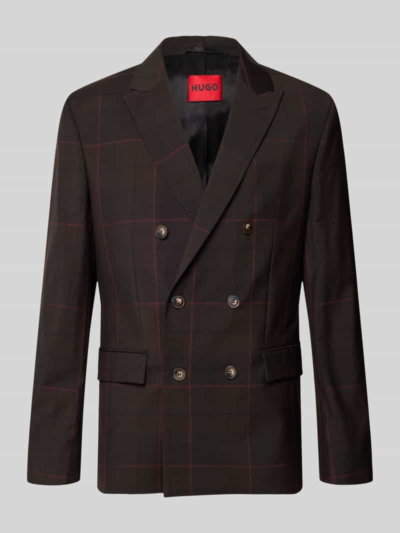 HUGO Extra slim fit colbert van pure scheerwol model 'Arti'