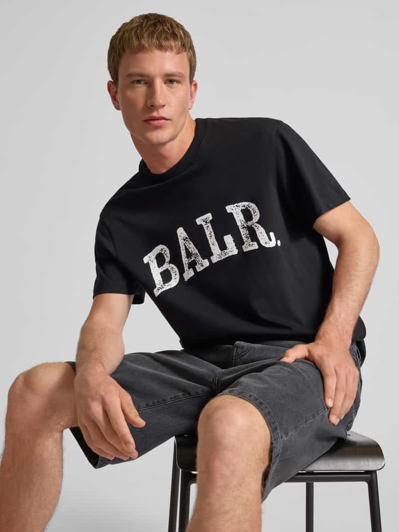 Balr. T-shirt met logo en ronde hals