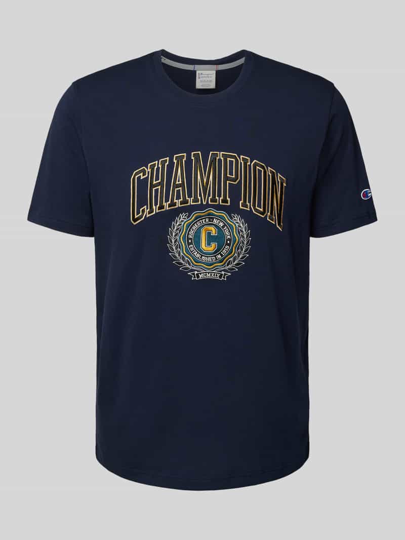 Champion T-shirt met labelprint