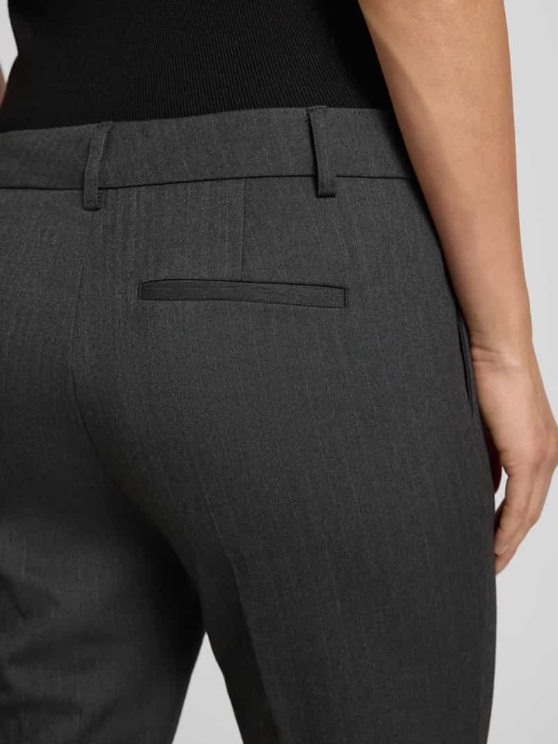 Christian Berg Woman Selection Slim fit pantalon met wol