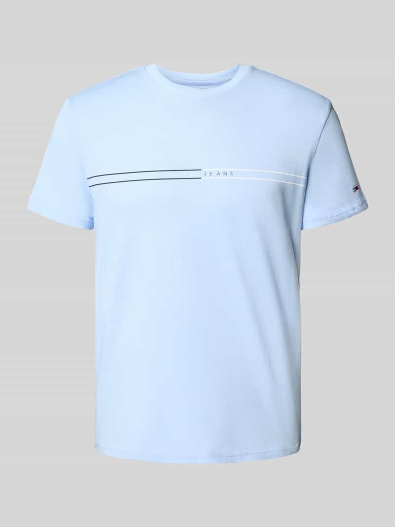 Tommy Jeans Regular fit T-shirt van puur katoen