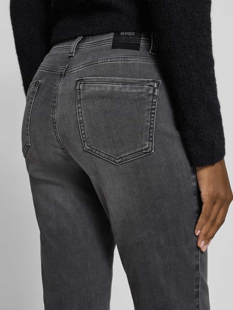BRAX Straight fit jeans met steekzakken model 'CAROLA THERMO'