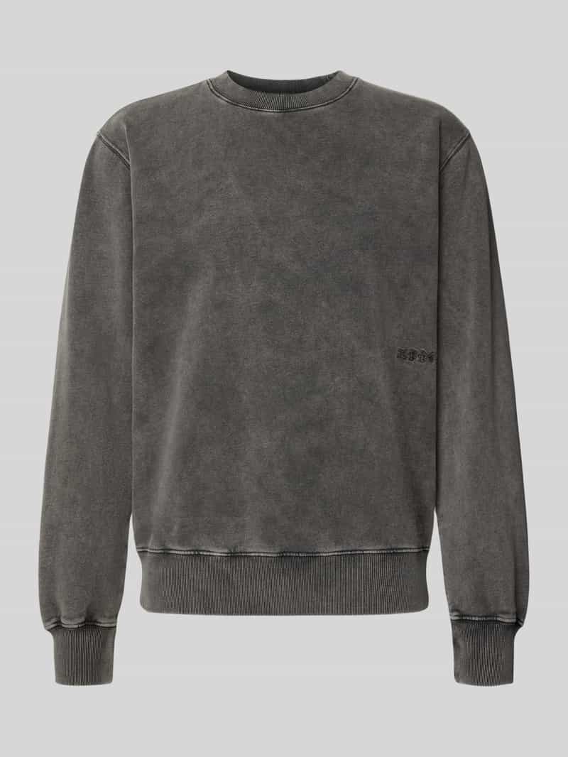 Edwin Relaxed fit sweatshirt met statementstitching model 'Axiom'