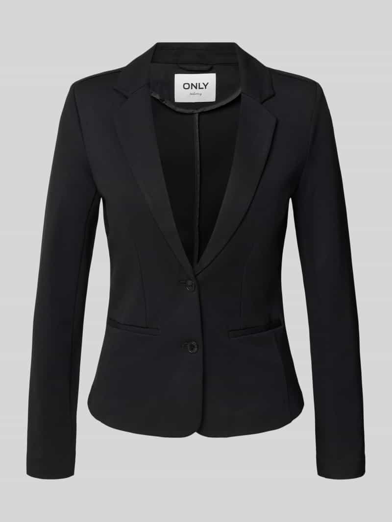 Blazer met labeldetails, model 'Poptrash'