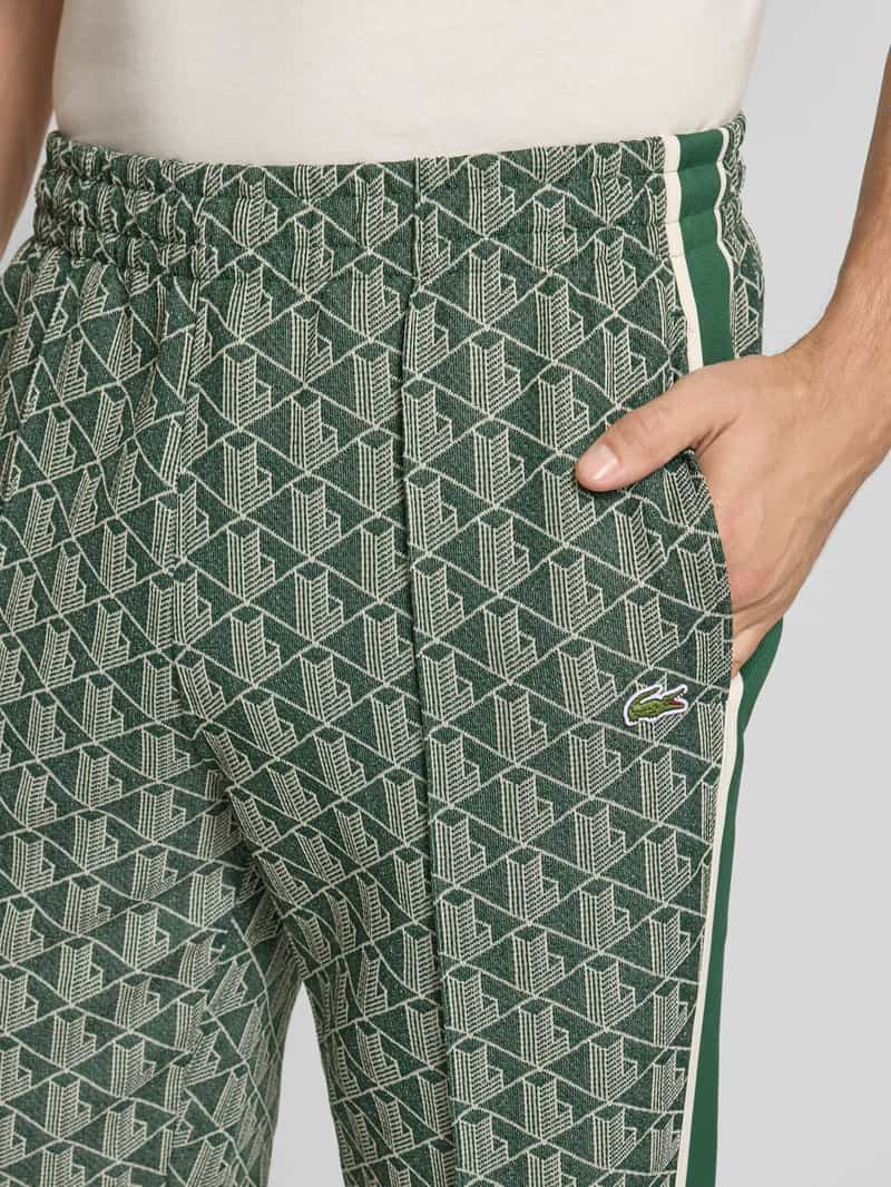 Lacoste Regular fit sweatpants met katoen