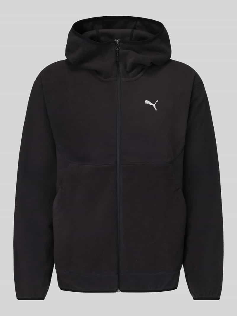Regular fit sweatjack met capuchon