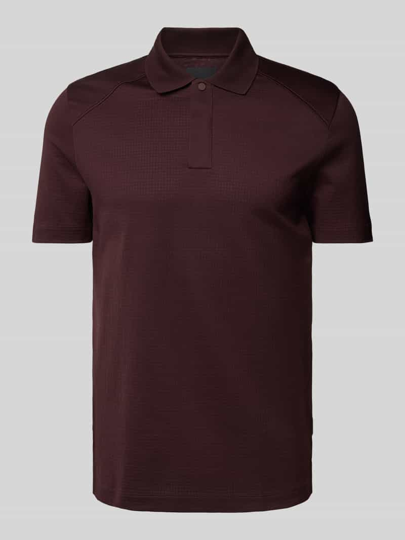 Boss Poloshirt met korte knoopsluiting, model 'Parlay'