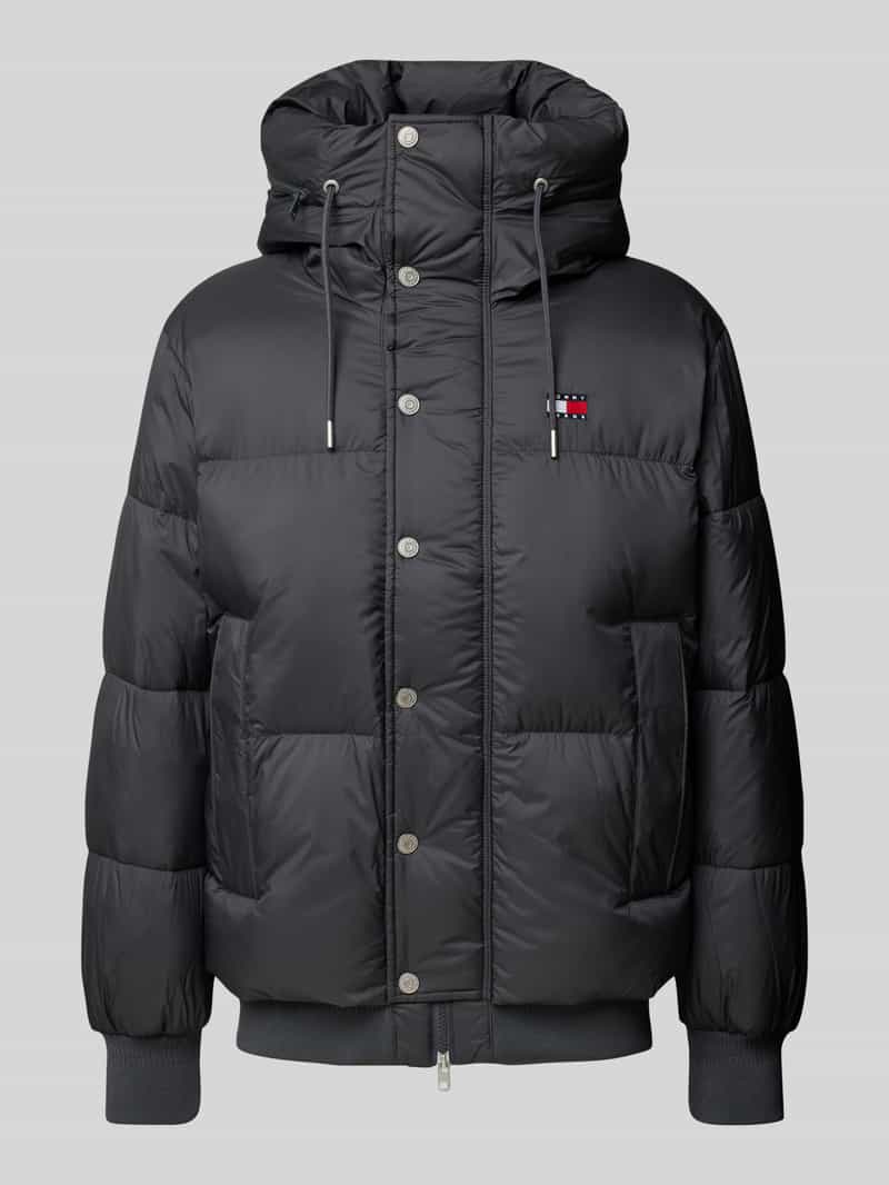 Tommy Jeans Gewatteerd jack met labelstitching