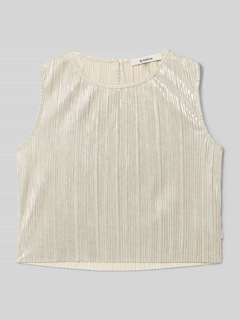 Garcia Blousetop met ronde hals