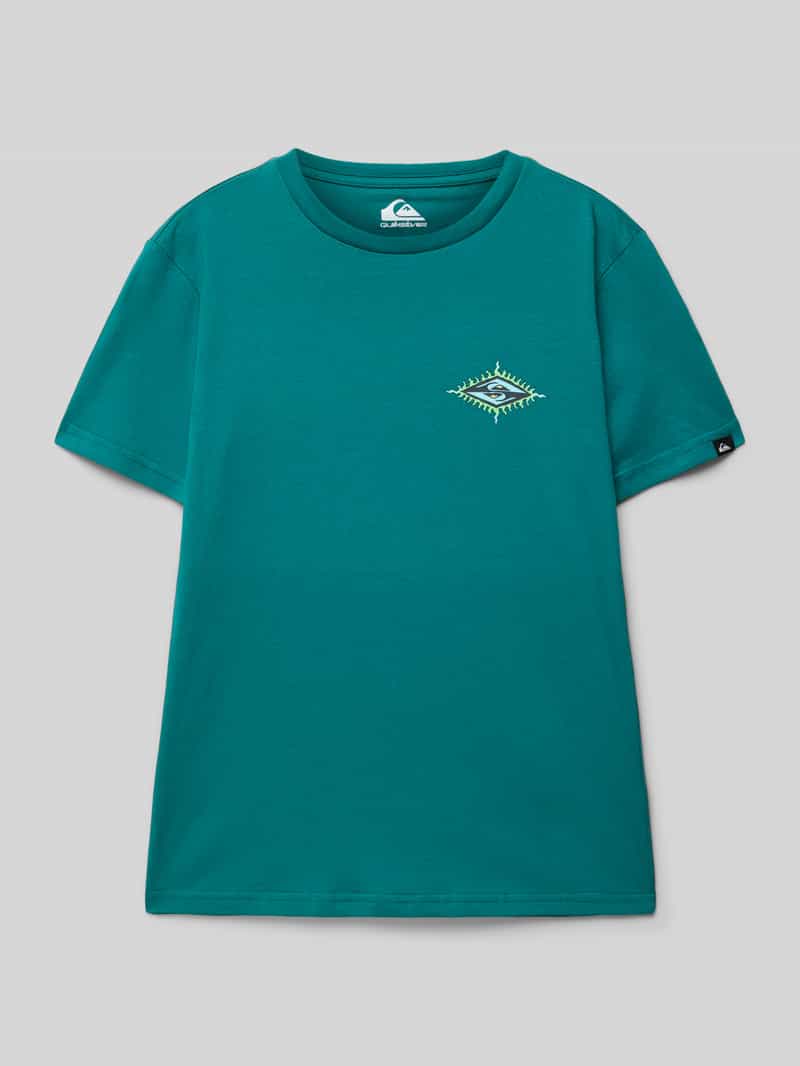 Quiksilver T-shirt met labelprint