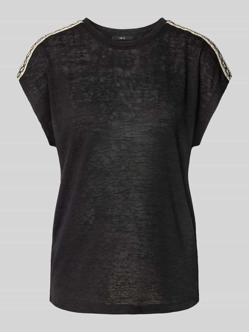 Zero T-shirt met ronde hals