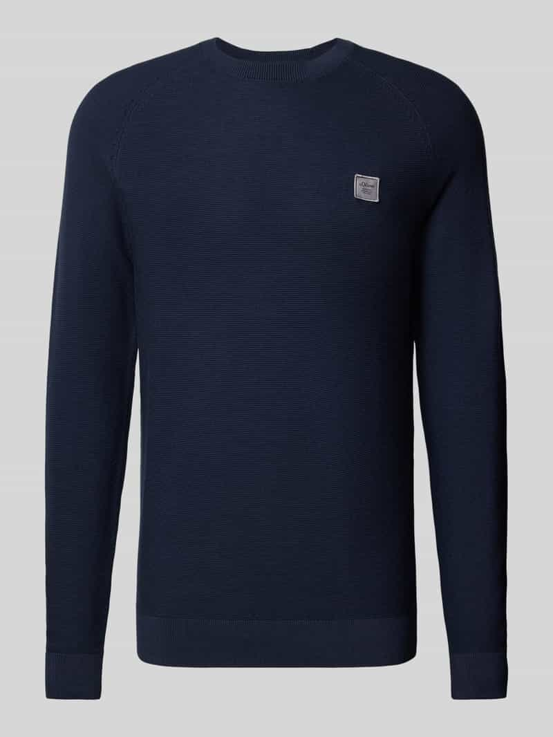 S.Oliver RED LABEL Gebreide pullover met ribboorden